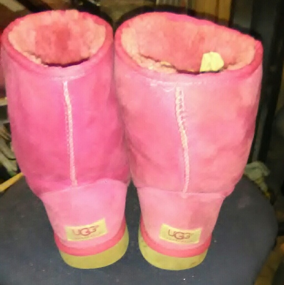 Authentic Pink Uggs - Picture 2 of 2